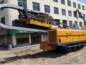 首台徐(xú)工XZ286PLUS水平定向鑽機(jī)初戰告捷