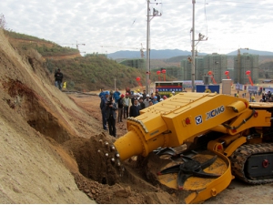 掘進機在雲南(nan)施工